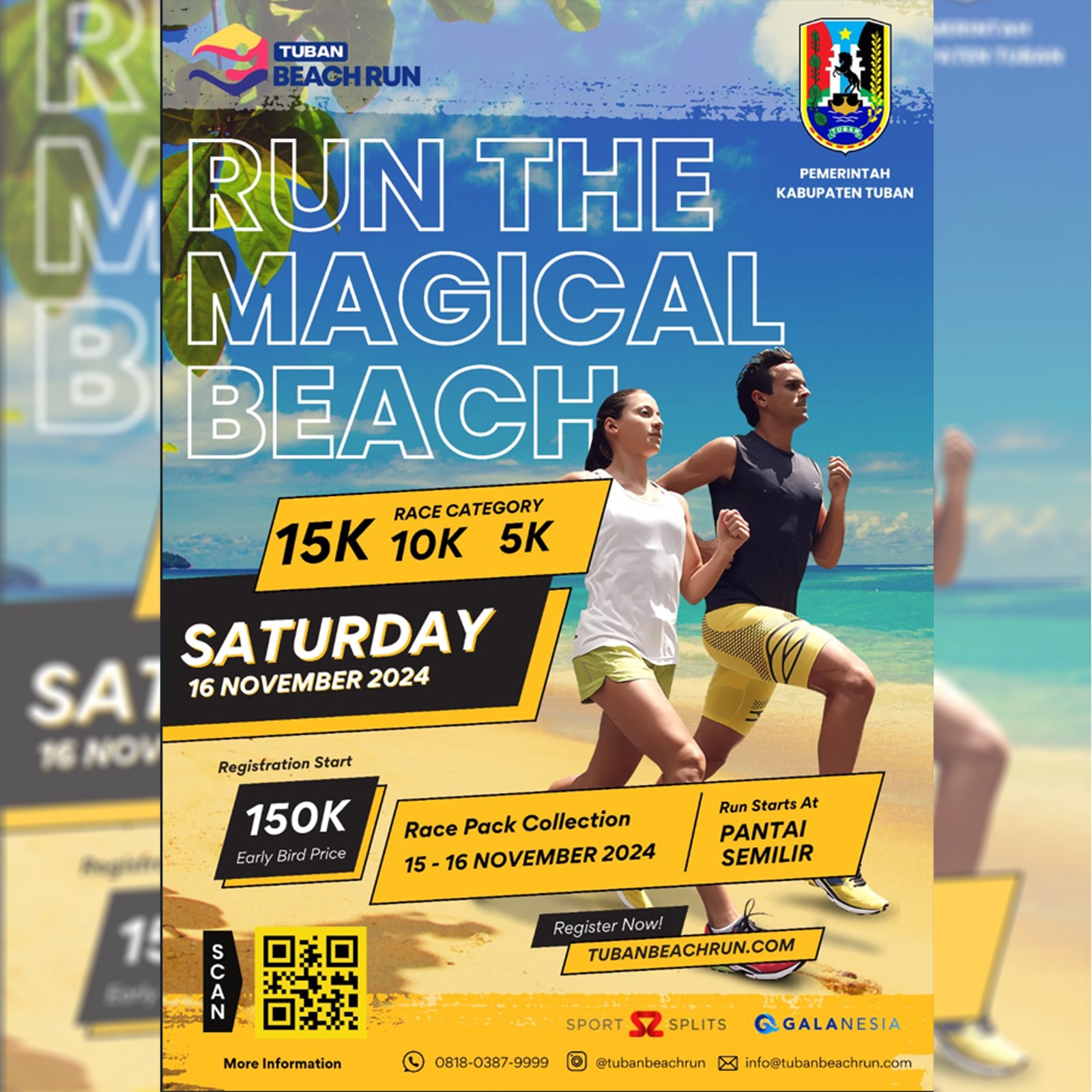 DAFTAR TUBAN BEACH RUN 2024